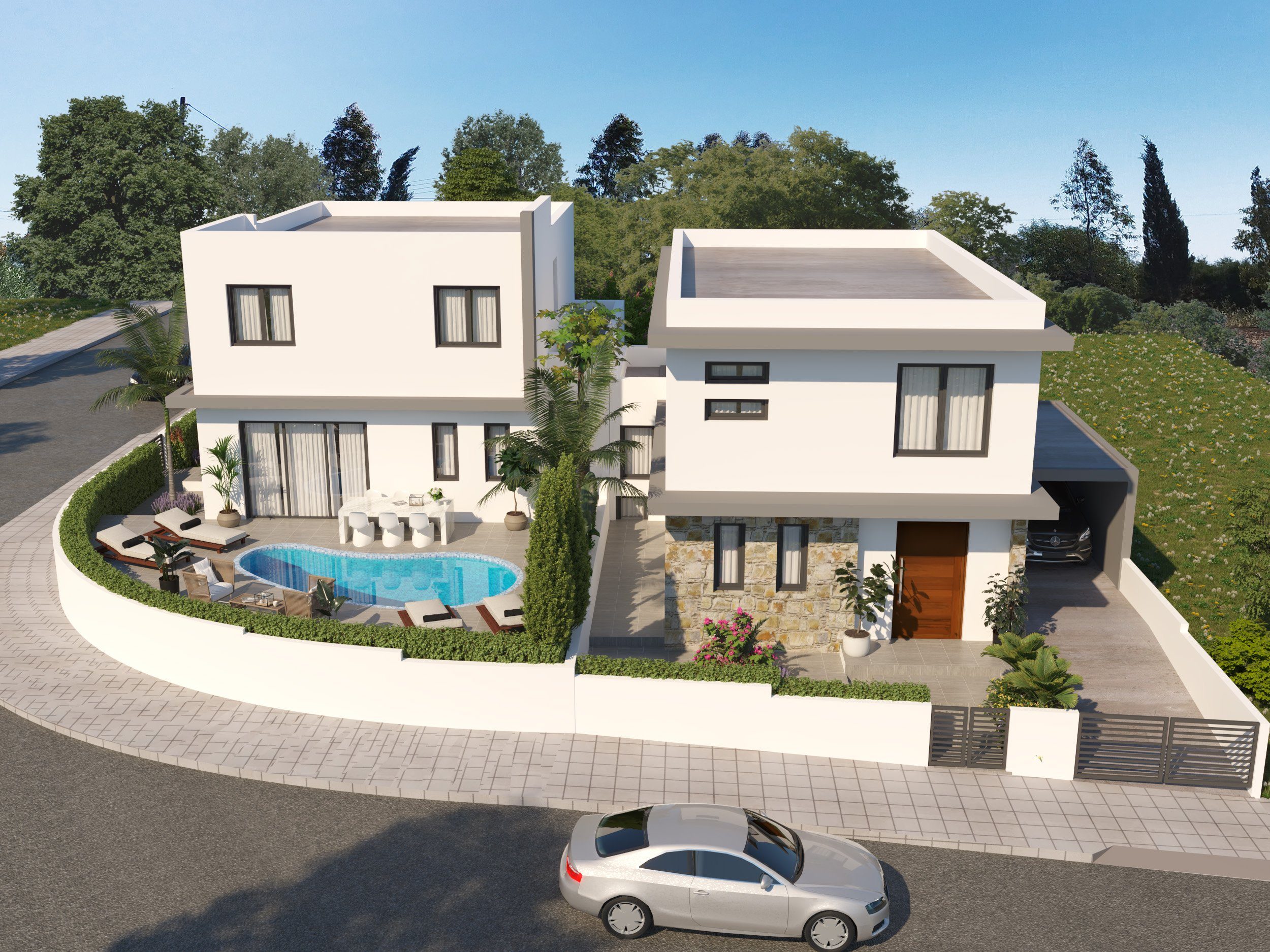 4 BR Villa in Oroklini, Larnaca photo 5