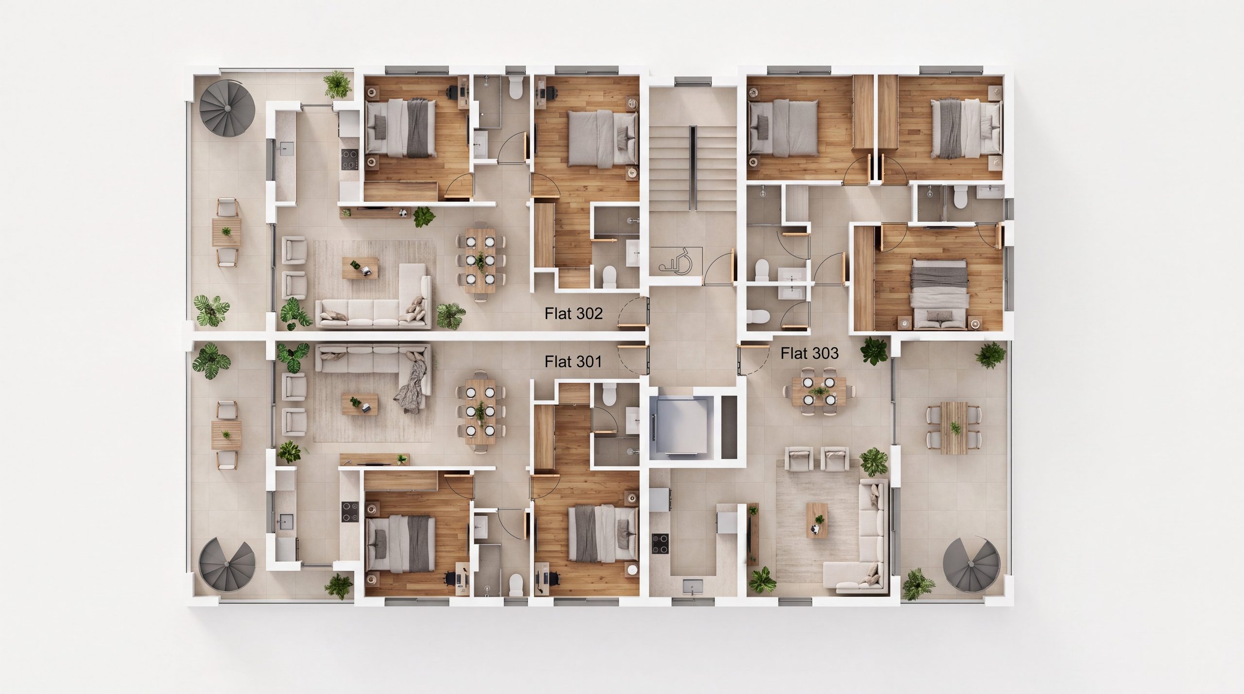 2 BR Penthouse in Vergina, Larnaca photo 14