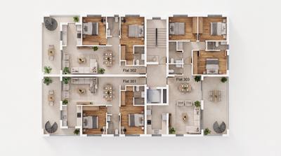 2 BR Penthouse in Vergina, Larnaca thumbnail 14