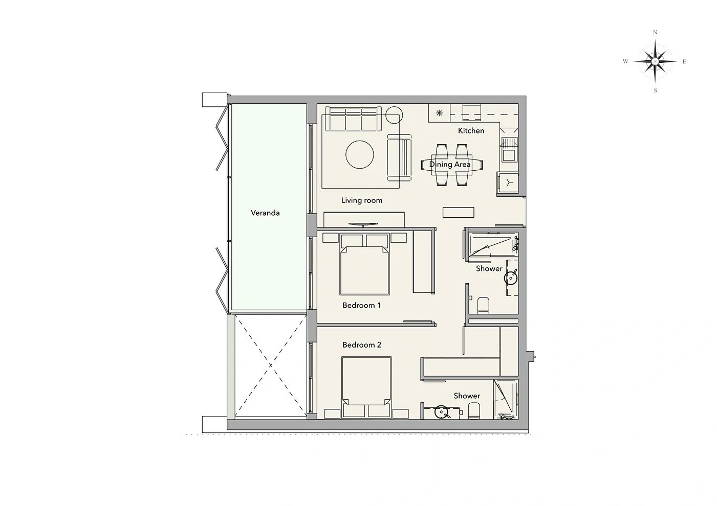 2 BR Apartment in Pyrgos, Limassol photo 14