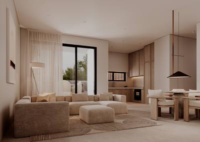 Apartament z 2 syp. w Aradippou, Larnaka, miniatura 7