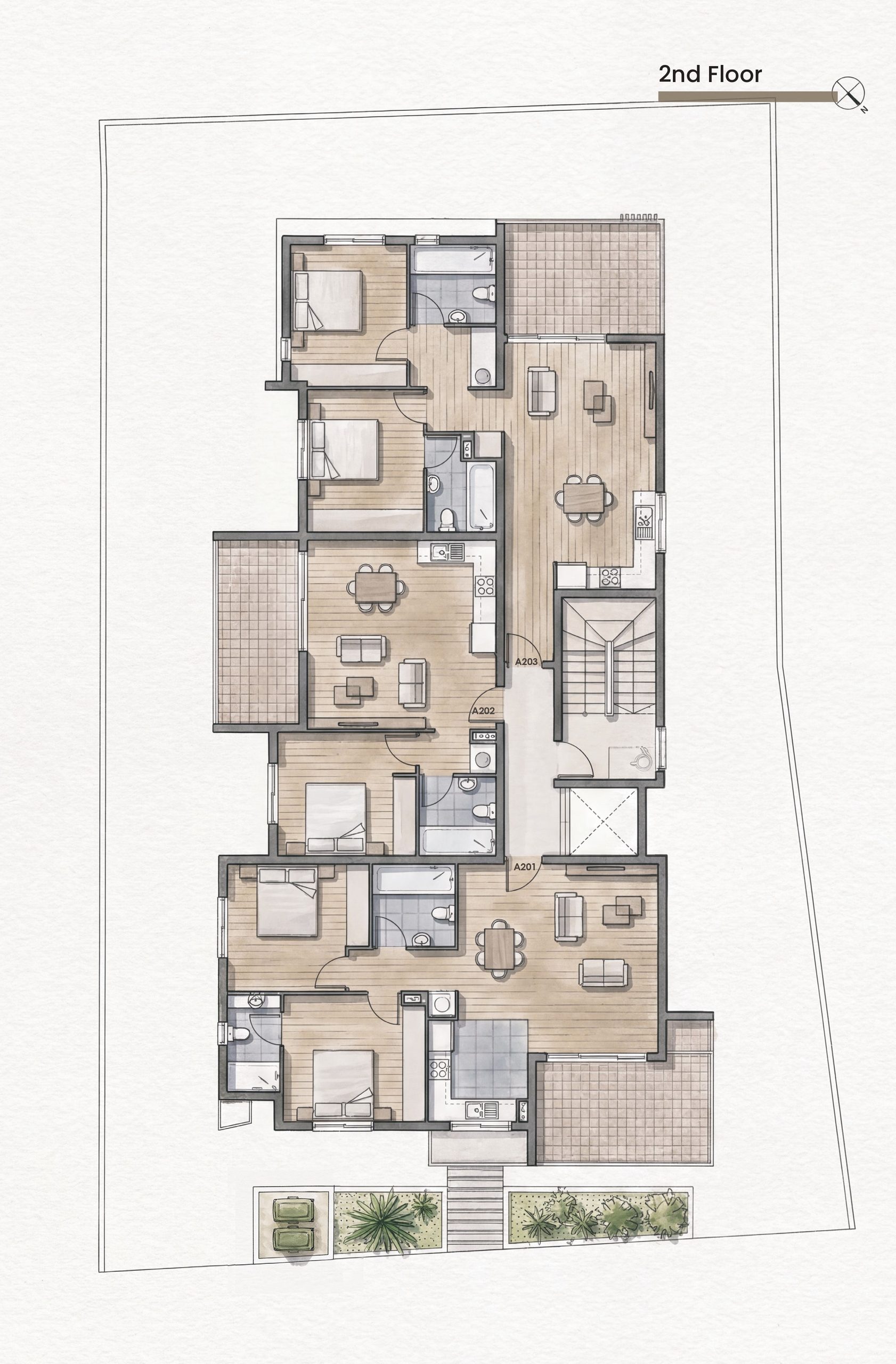 2 BR Apartment in Agios Fanourios, Larnaca photo 13