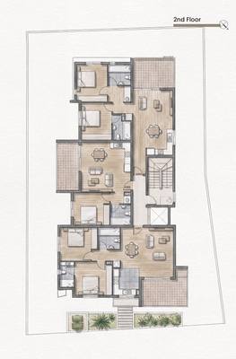 Apartament z 2 syp. w Aradippou, Larnaka, miniatura 13