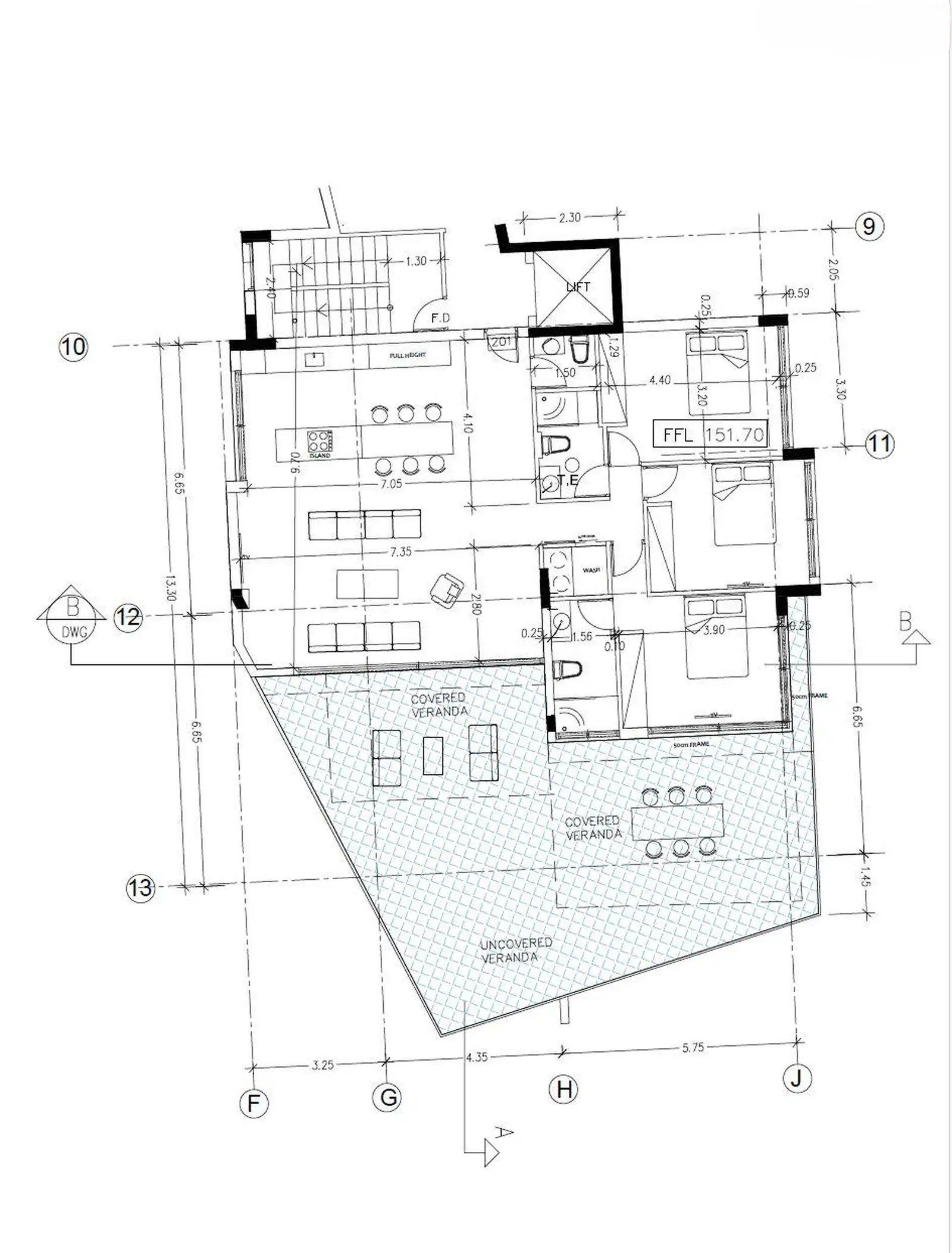 3 BR Penthouse with sea view in Agia Fyla, Limassol photo 15