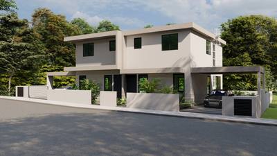 3 BR Semi-detached house in Kalavasos, Larnaca thumbnail 1