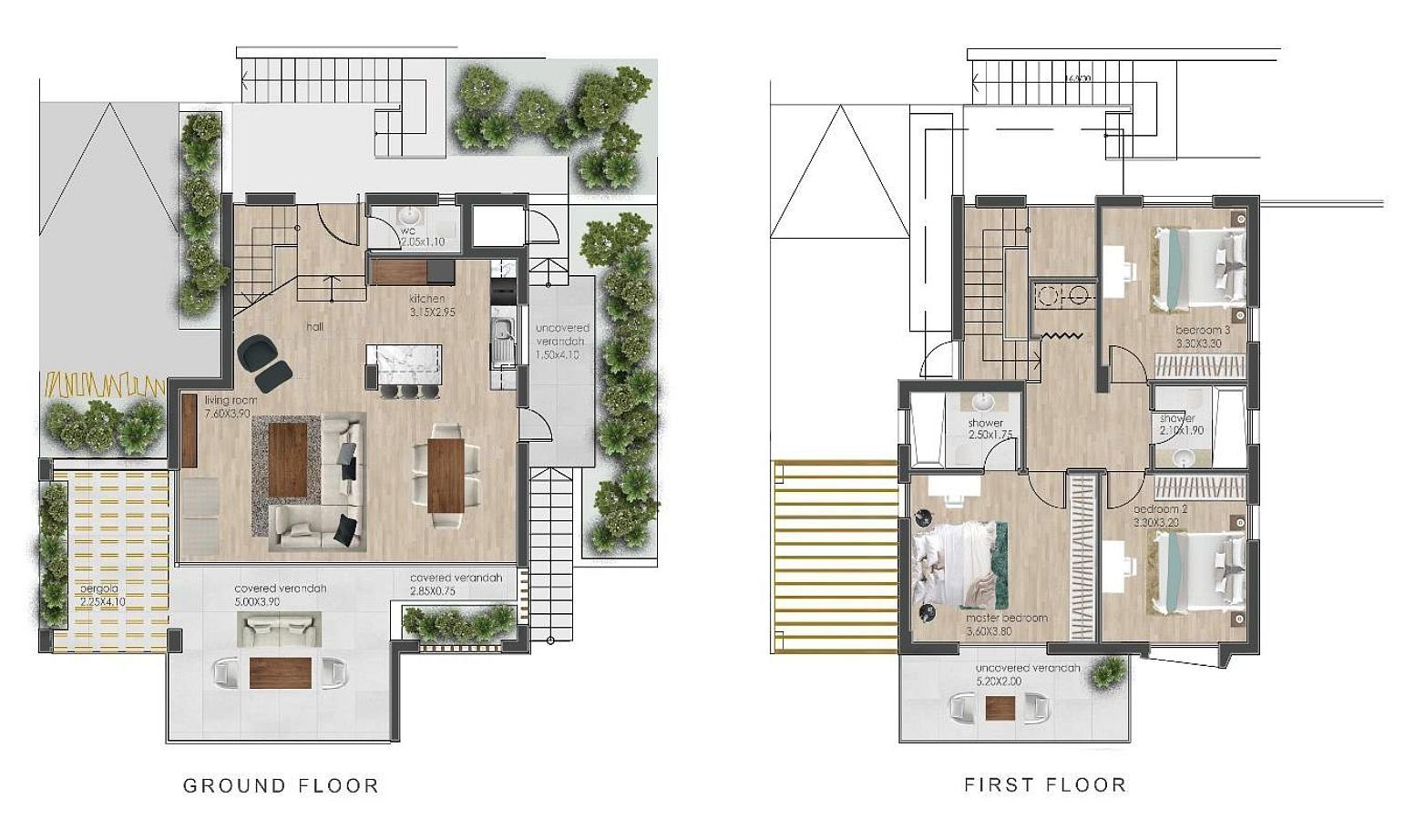 3 BR Villa in Agia Paraskevi, Limassol photo 13