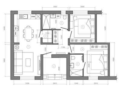 Apartament z 2 syp. w Pyla, Larnaca, miniatura 26