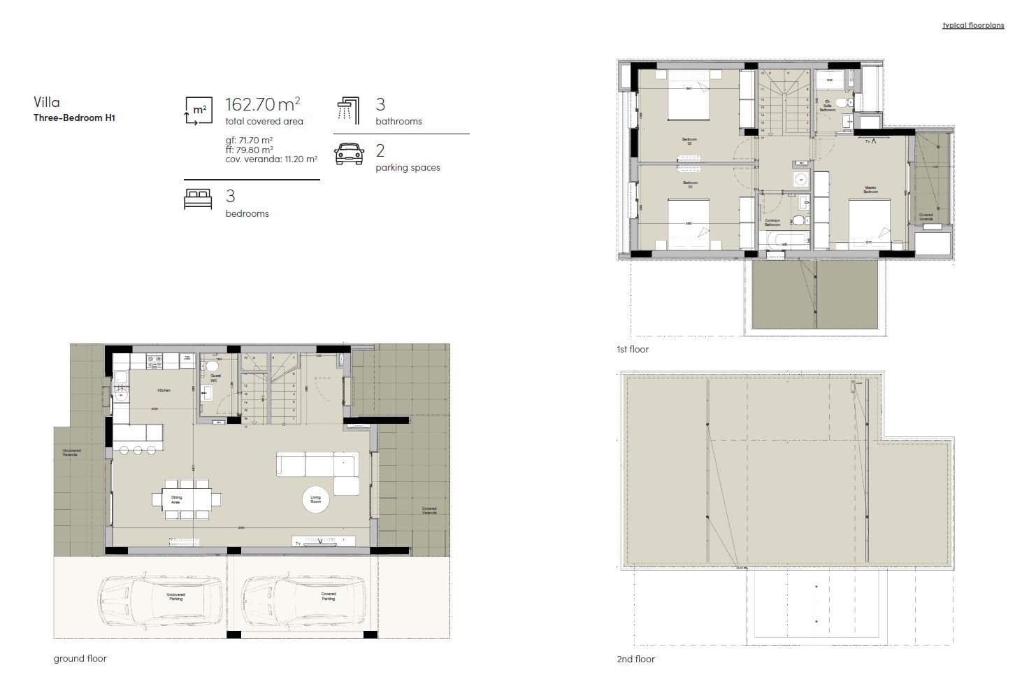 3 BR Villa in Oroklini, Larnaca photo 17