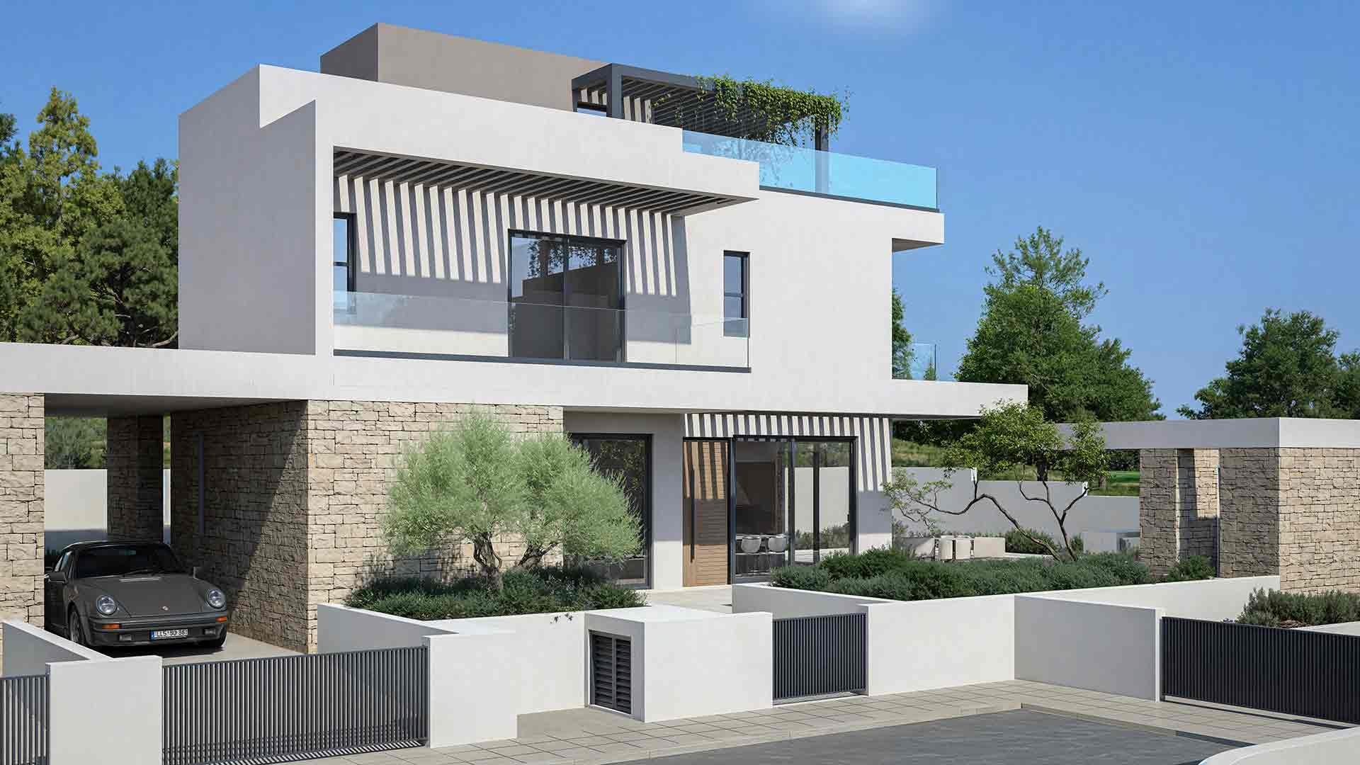 4 BR Villa in Chlorakas, Paphos photo 1