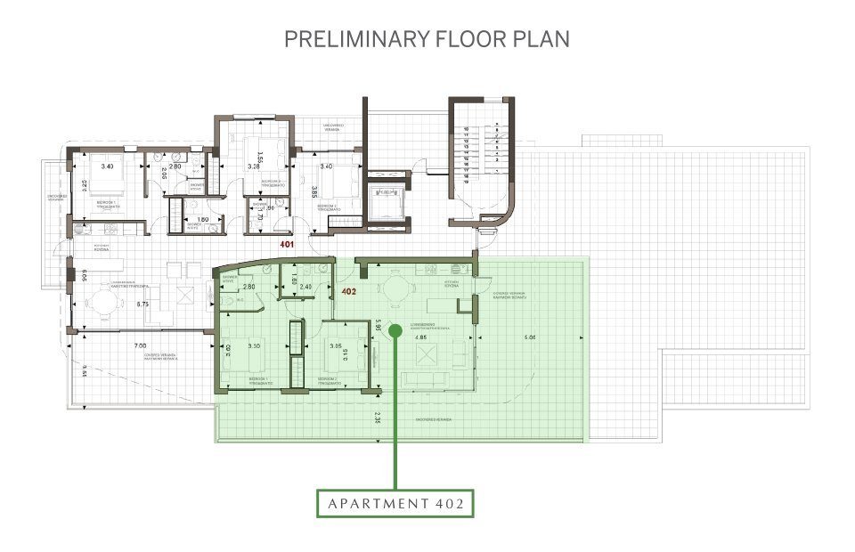 2 BR Penthouse in Trachoni, Limassol photo 10
