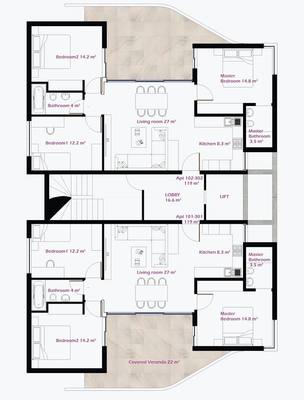 Residential building in Agios Athanasios, Limassol thumbnail 10