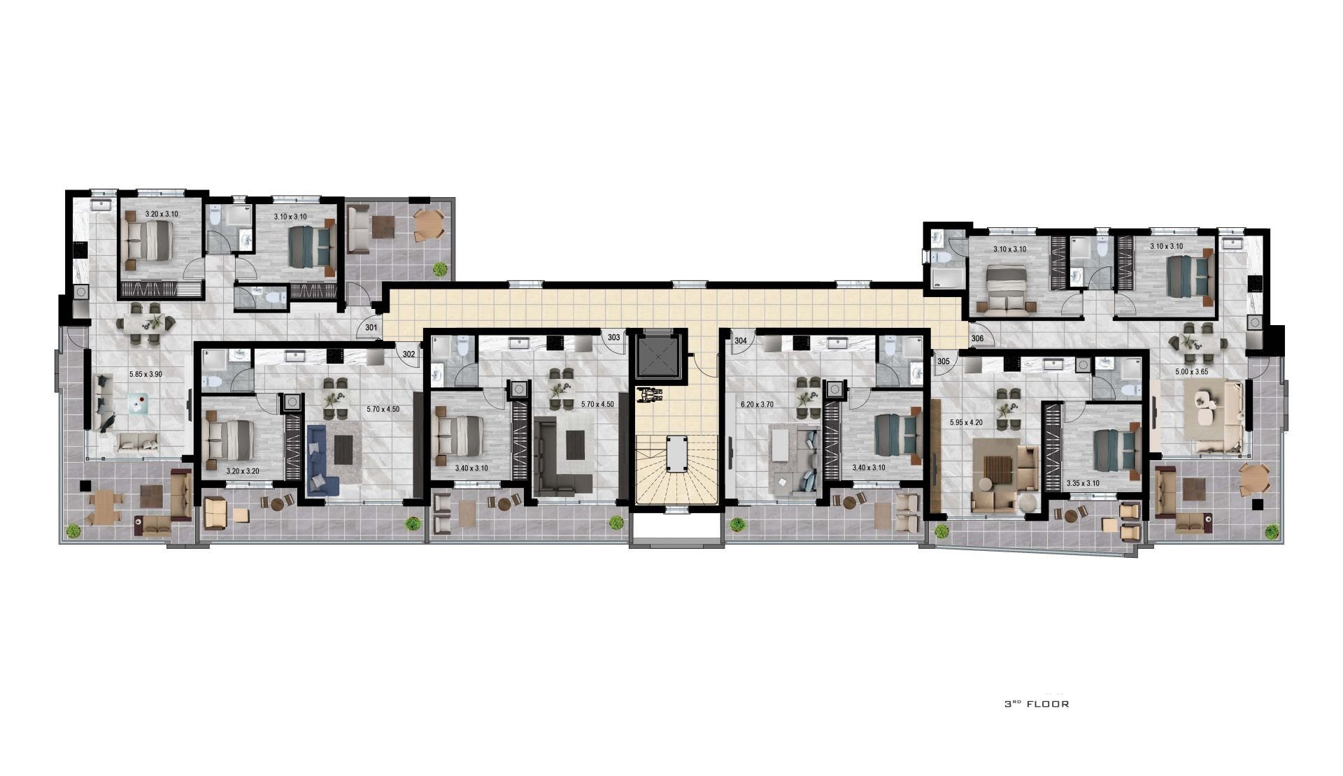 2 BR Apartment in Apostolos Andreas, Limassol photo 7