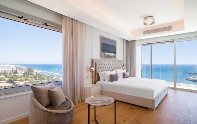 2 BR Apartment with Panoramic Sea Views in Parekklisia Tourist Area, Limassol