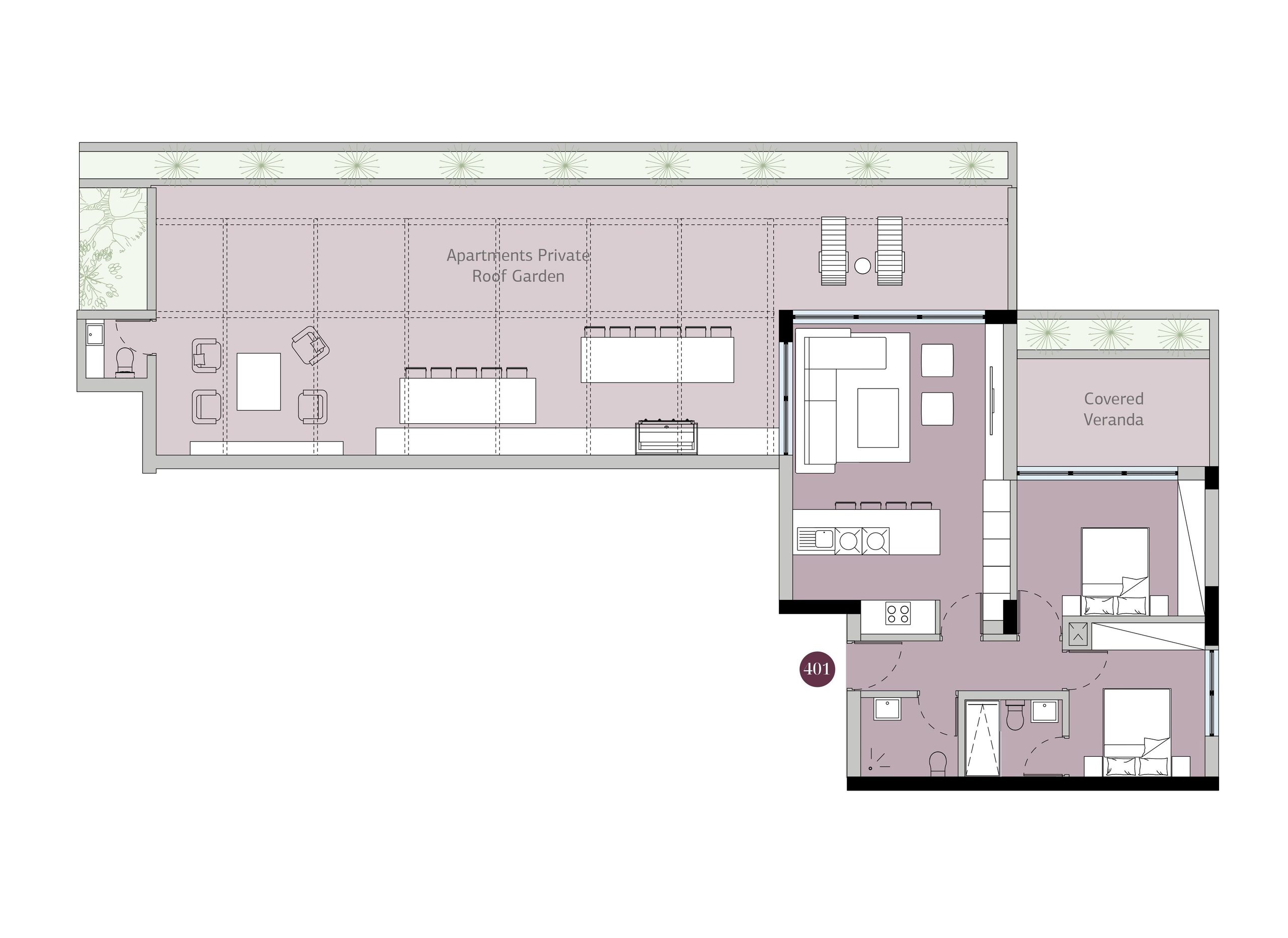 2 BR Penthouse in Germasogeia, Limassol photo 15