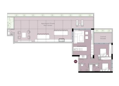 2 BR Penthouse in Germasogeia, Limassol thumbnail 15