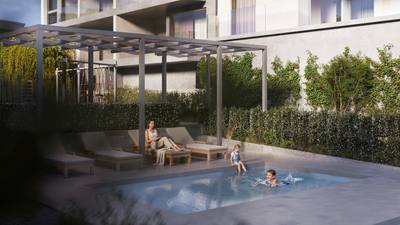 Apartament z 2 syp. w Moutallos, Pafos, miniatura 8