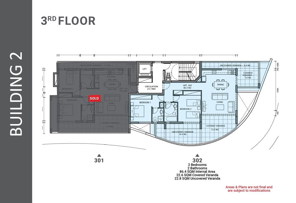 2 BR Apartment in Agioi Anargyroi I, Larnaca photo 6