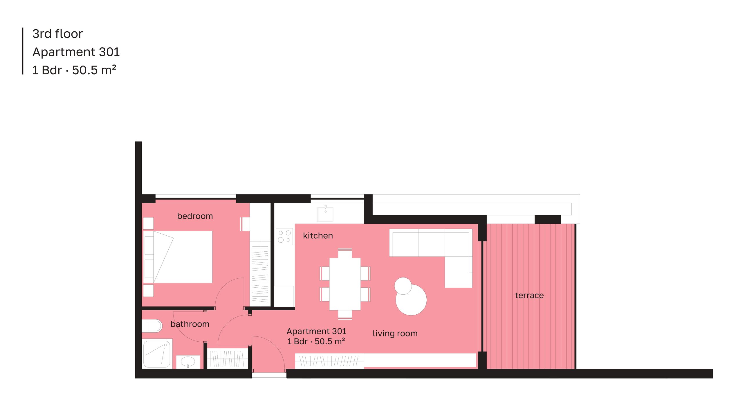 1 BR Apartment in Agios Ioannis, Limassol photo 15