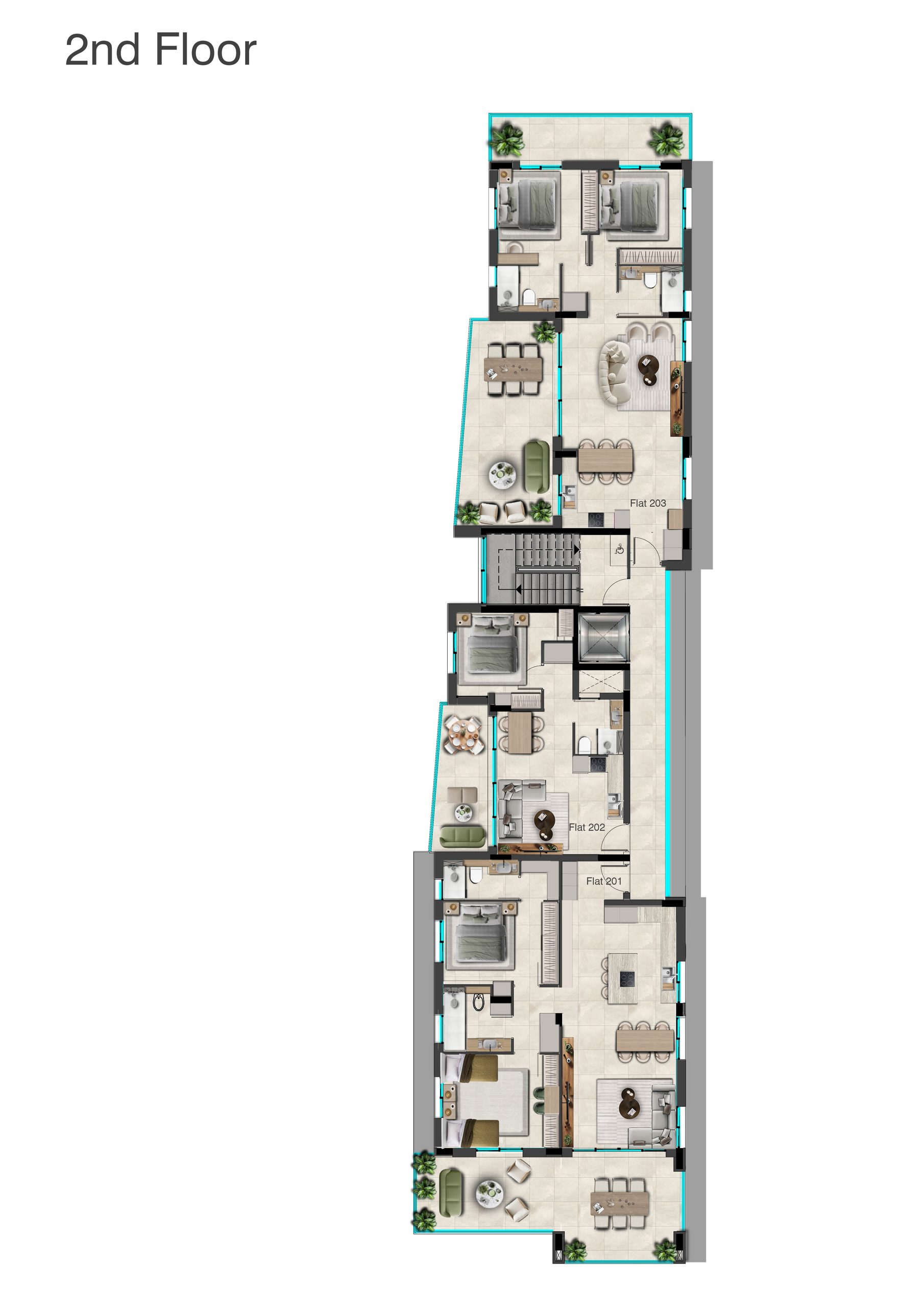 2 BR Apartment in Lakatameia, Nicosia photo 15