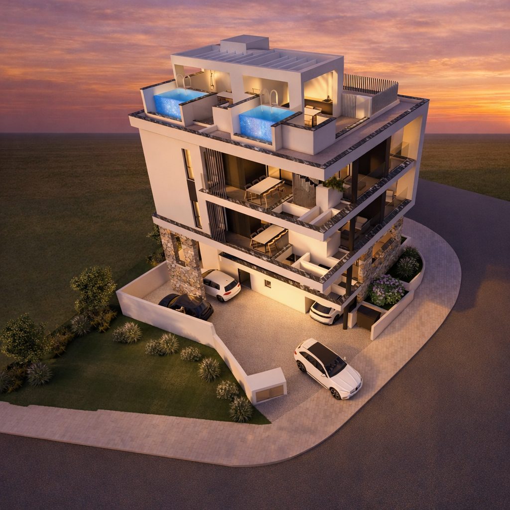 2 BR Penthouse in Agia Napa, Famagusta — photo 4