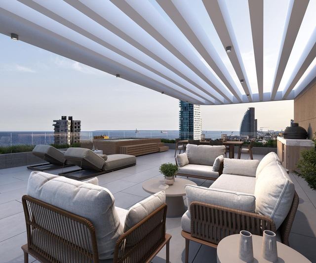 3 BR Penthouse with a private pool in Mouttagiaka, Limassol