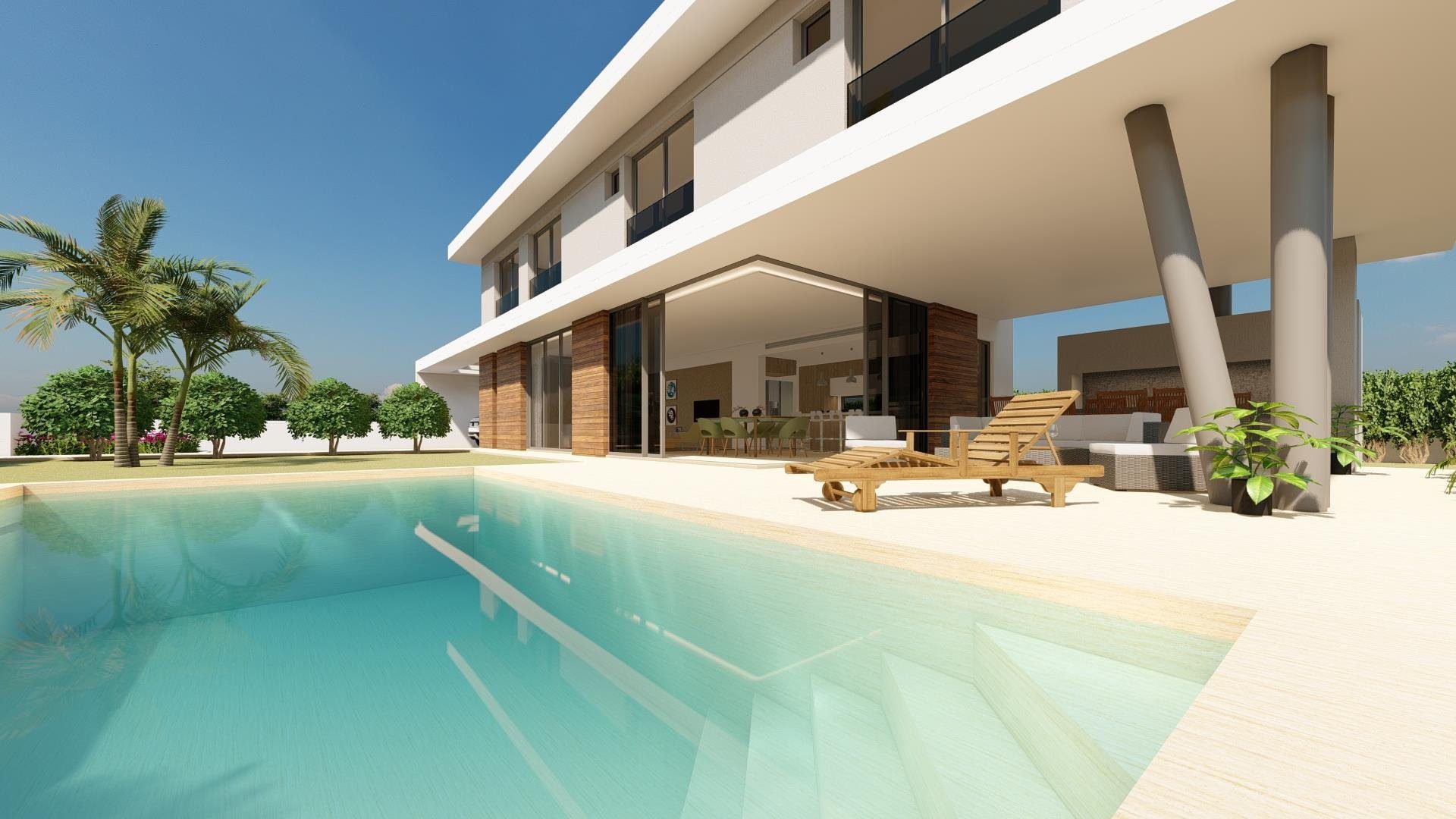 4 BR Villa in Oroklini, Larnaca photo 2