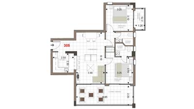 2 BR Apartment in Trachoni, Limassol thumbnail 8