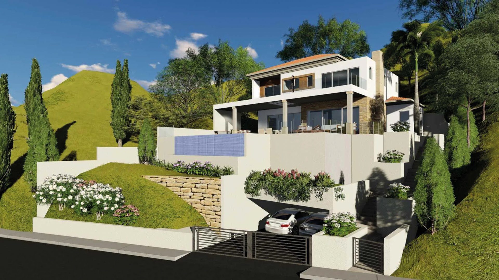 4 BR Villa in Tala, Paphos photo 2