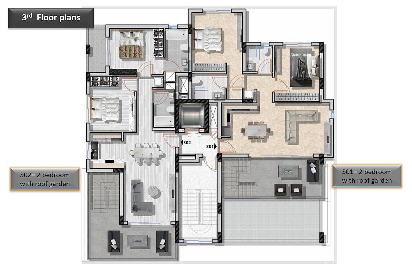 2+1 BR Penthouse in Aradippou, Larnaca photo 6