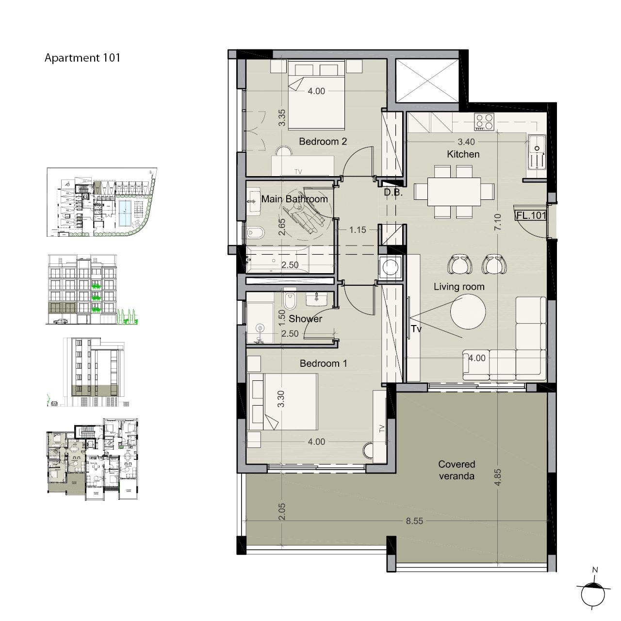 2 BR Apartment in Potamos Germasogeias, Limassol photo 7
