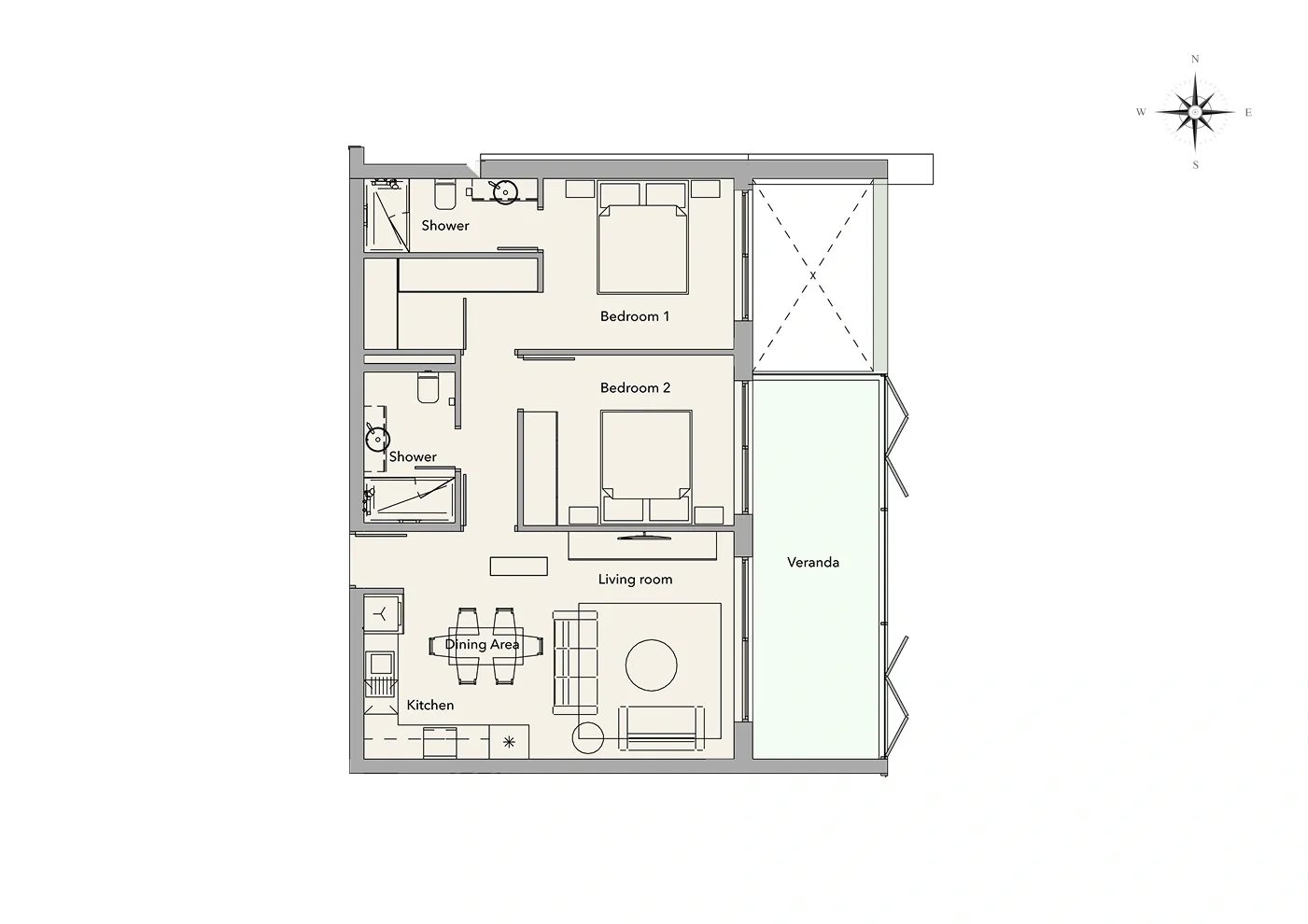 2 BR Apartment in Pyrgos, Limassol photo 14