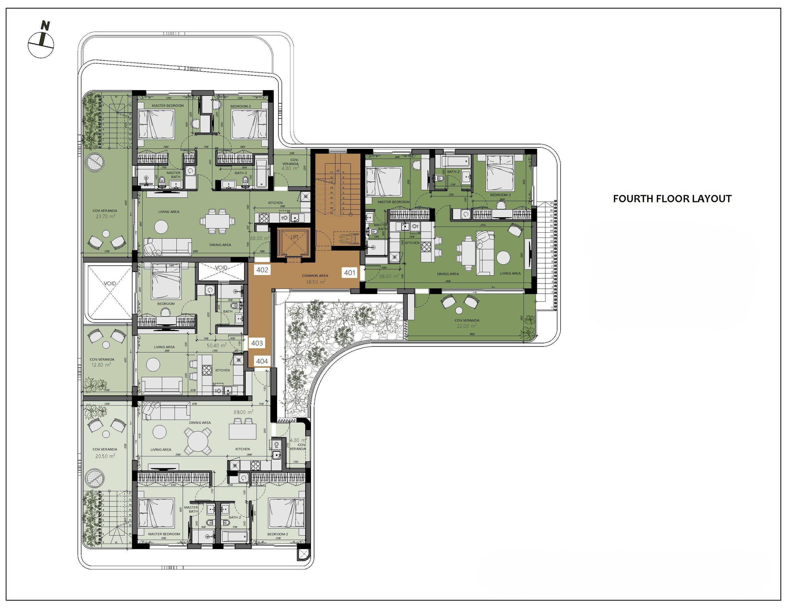 2 BR Penthouse in Potamos Germasogeias, Limassol photo 19