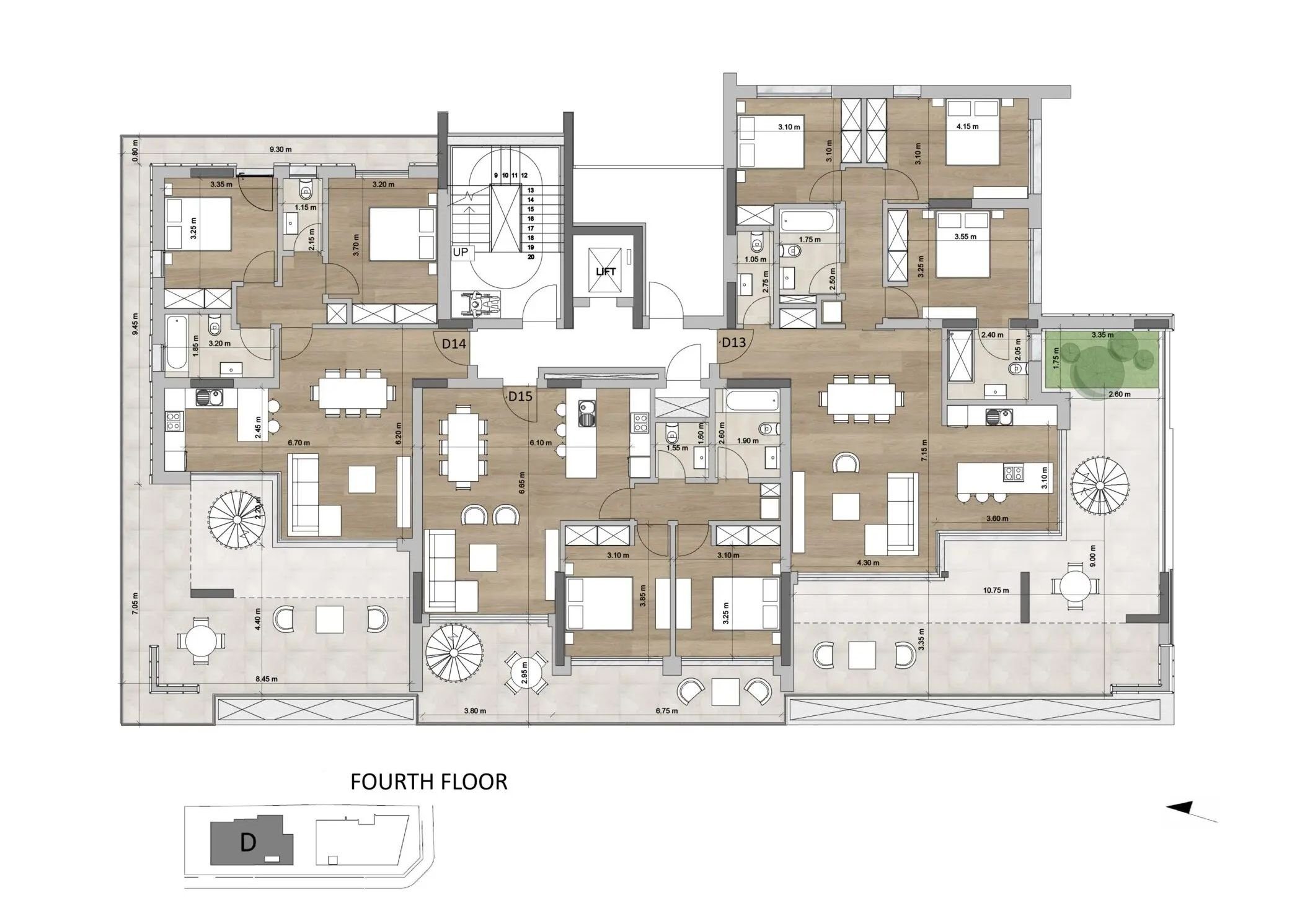 2 BR Penthouse in Agios Nektarios, Limassol photo 12