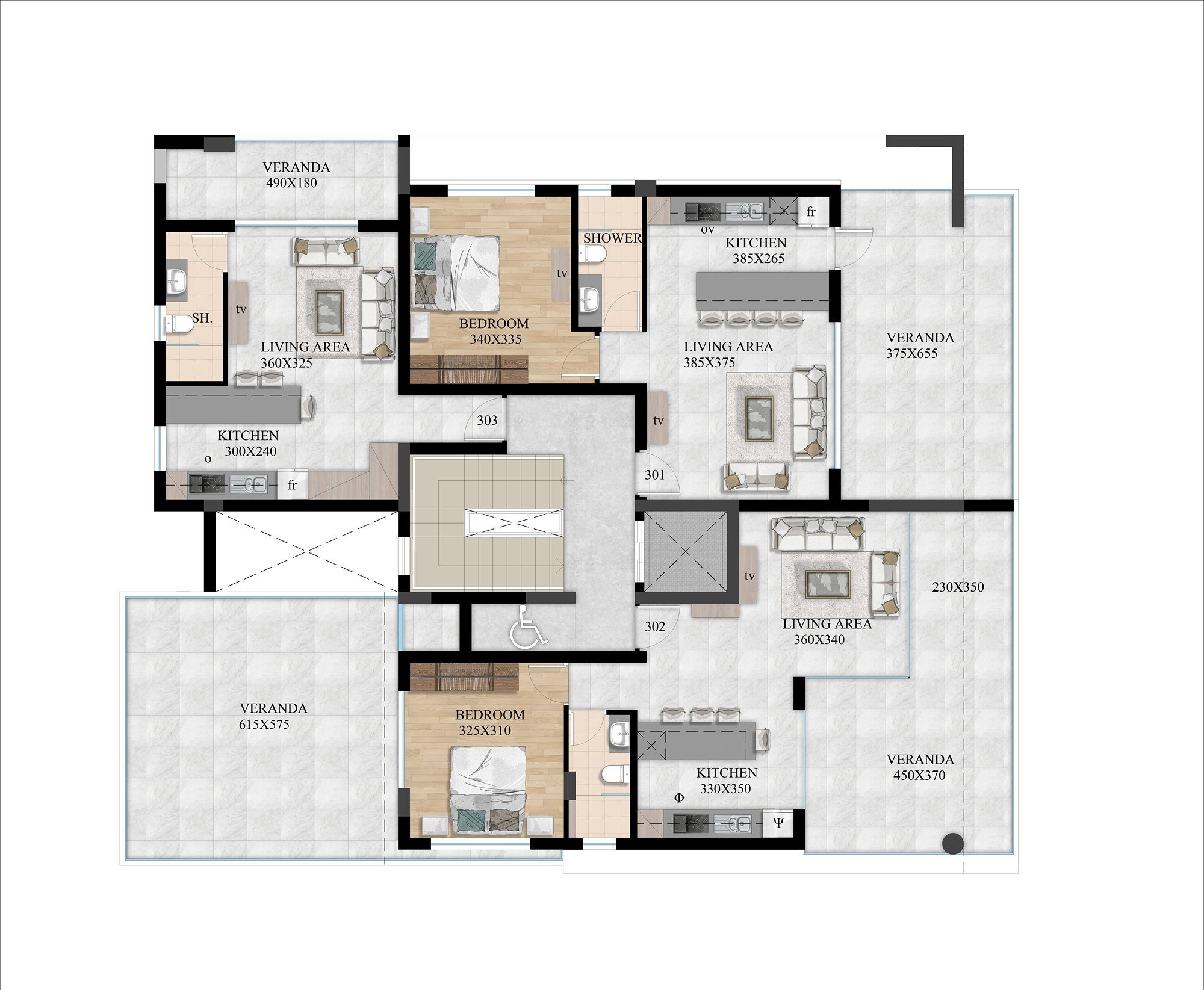 1 BR Apartment in Zakaki, Limassol photo 10