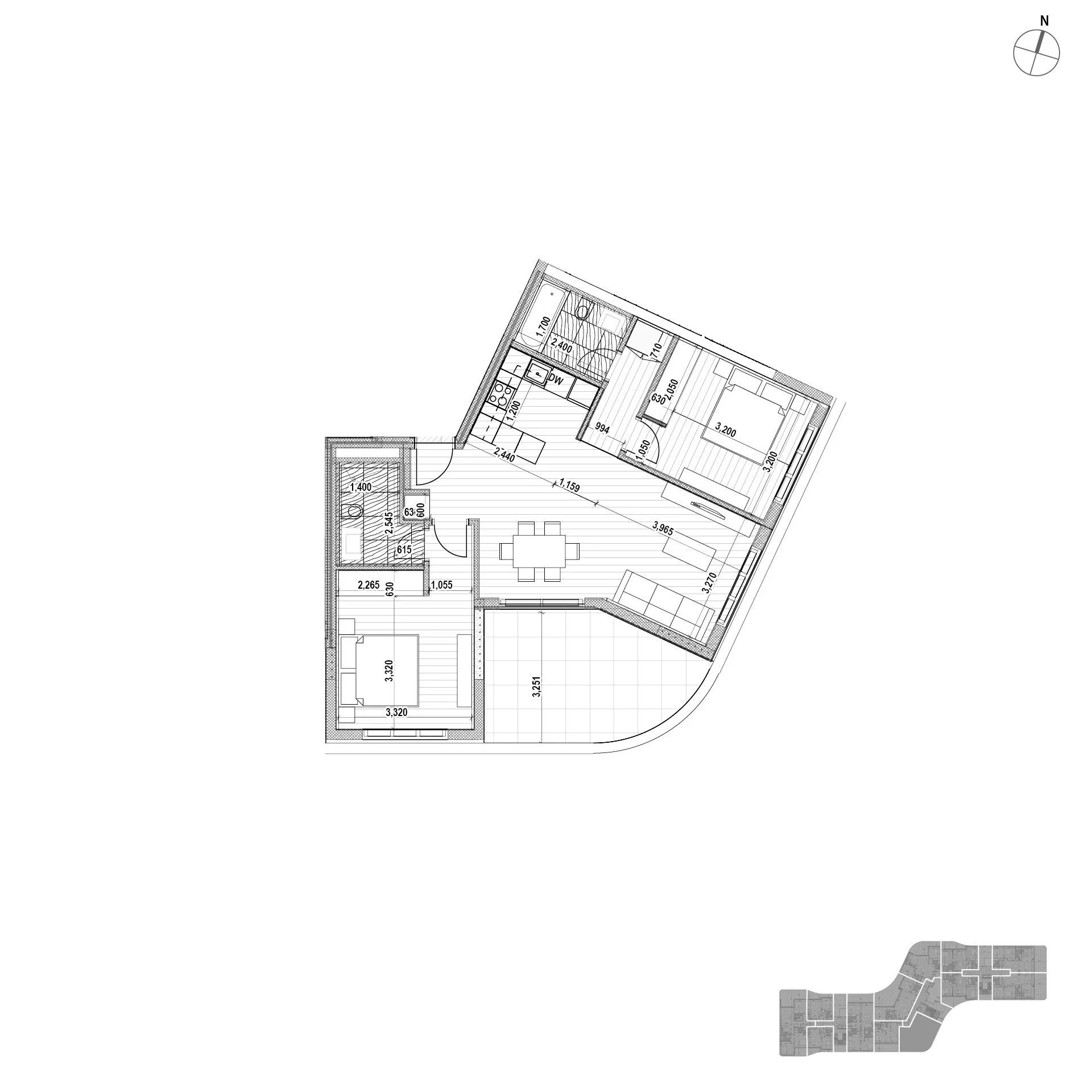 2 BR Apartment in Potamos Germasogeias, Limassol photo 7