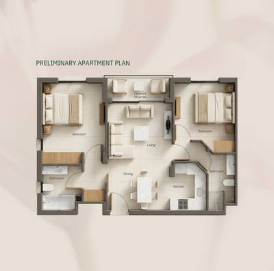 2 BR Apartment in Geroskipou, Paphos thumbnail 11