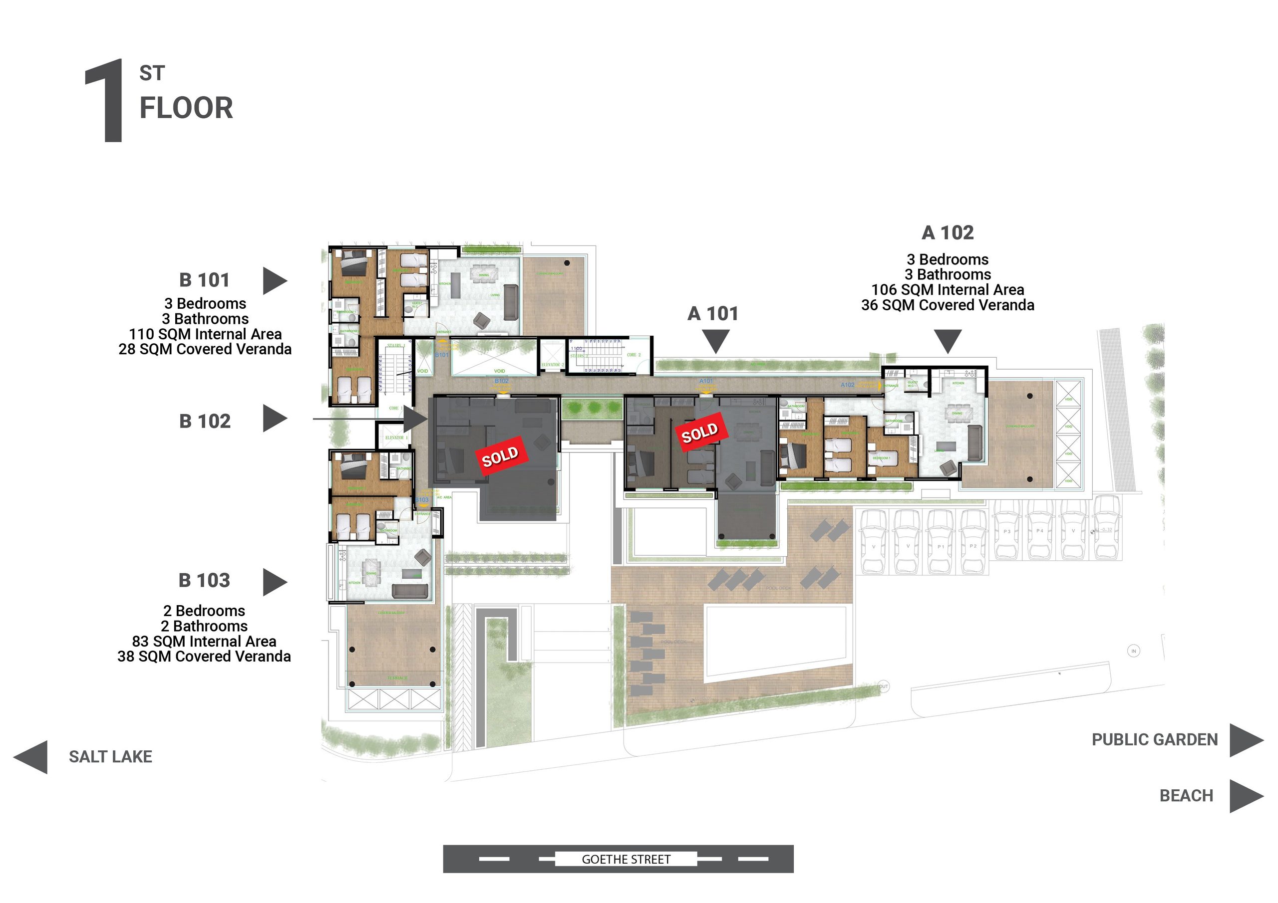 3 BR Apartment in Makenzy, Larnaca photo 8