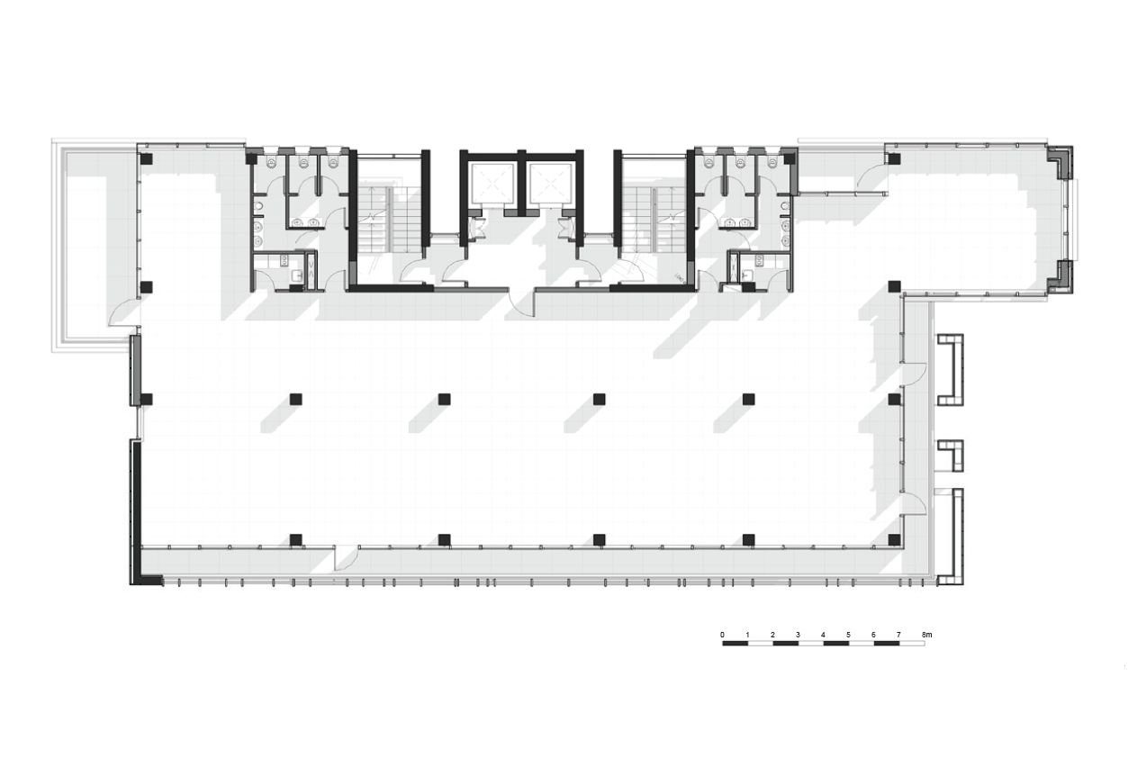 Fifth floor + roof garden of an office building in Limassol photo 7