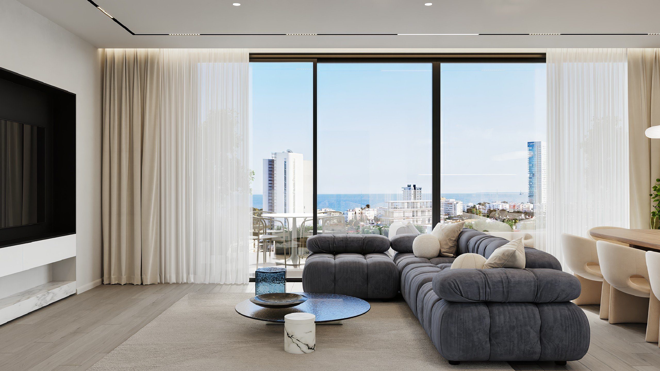 3 BR Penthouse with a private pool in Mouttagiaka, Limassol photo 9