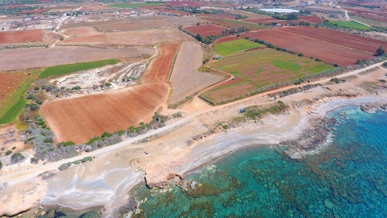Beachfront Land in Ormidia, Larnaca photo 1