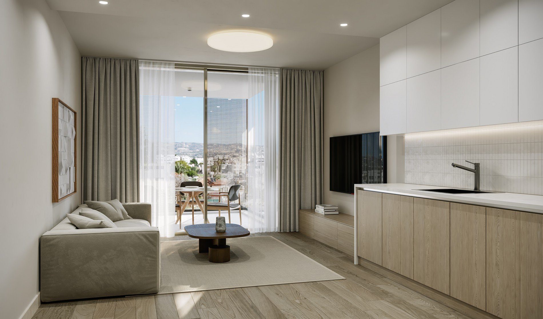 1 BR Apartment in Empa, Paphos — photo 3