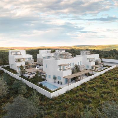 3 BR Villa in Geroskipou Tourist Area, Paphos thumbnail 3