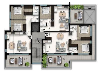1 BR Apartment in Larnaca Center, Larnaca thumbnail 6