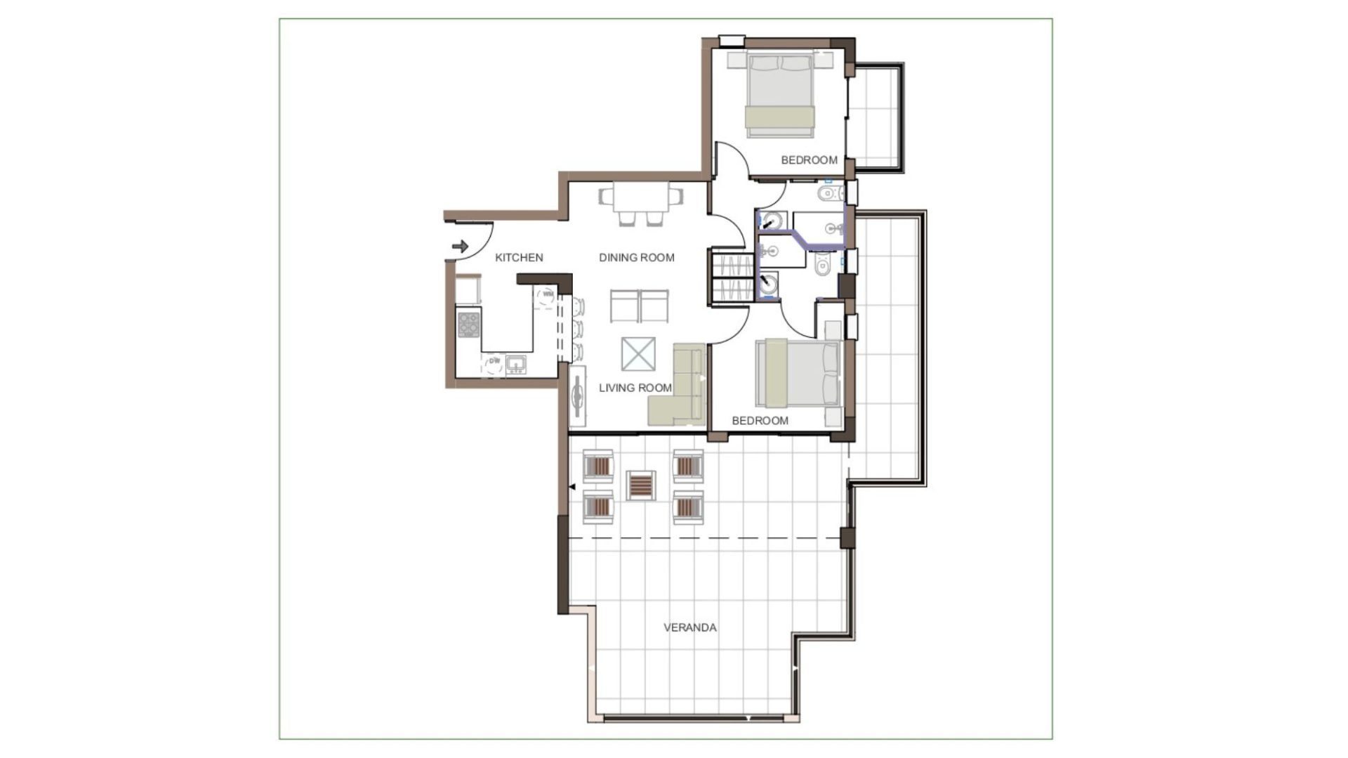 2 BR Apartment in Trachoni, Limassol photo 10