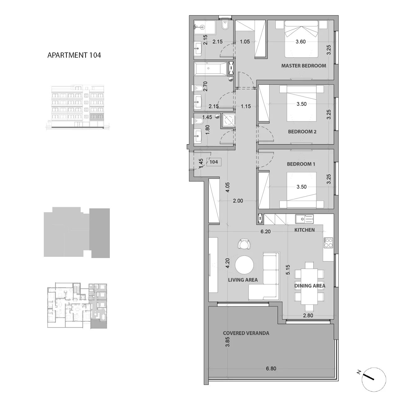 3 BR Apartment in Potamos Germasogeias, Limassol photo 9
