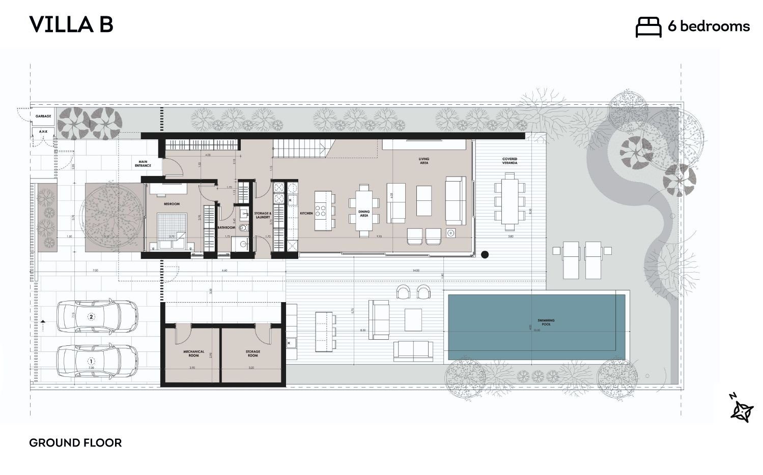 6 BR Villa in Koloni, Paphos photo 25