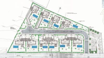 Sea-view Residential plot with 10 villas Building Permit in Alaminos Beach Area, Larnaca thumbnail 3