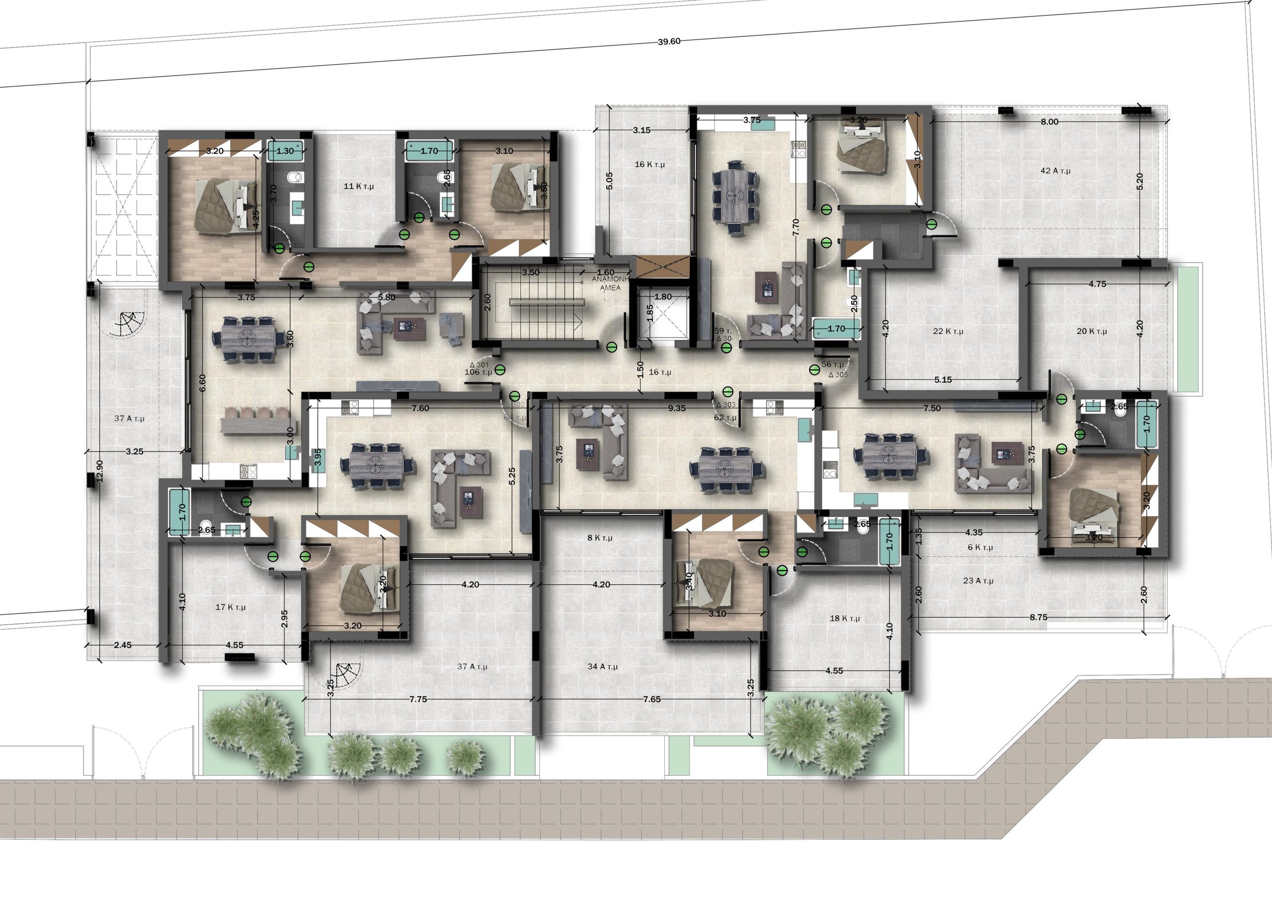 3 BR Penthouse in Zakaki, Limassol photo 8