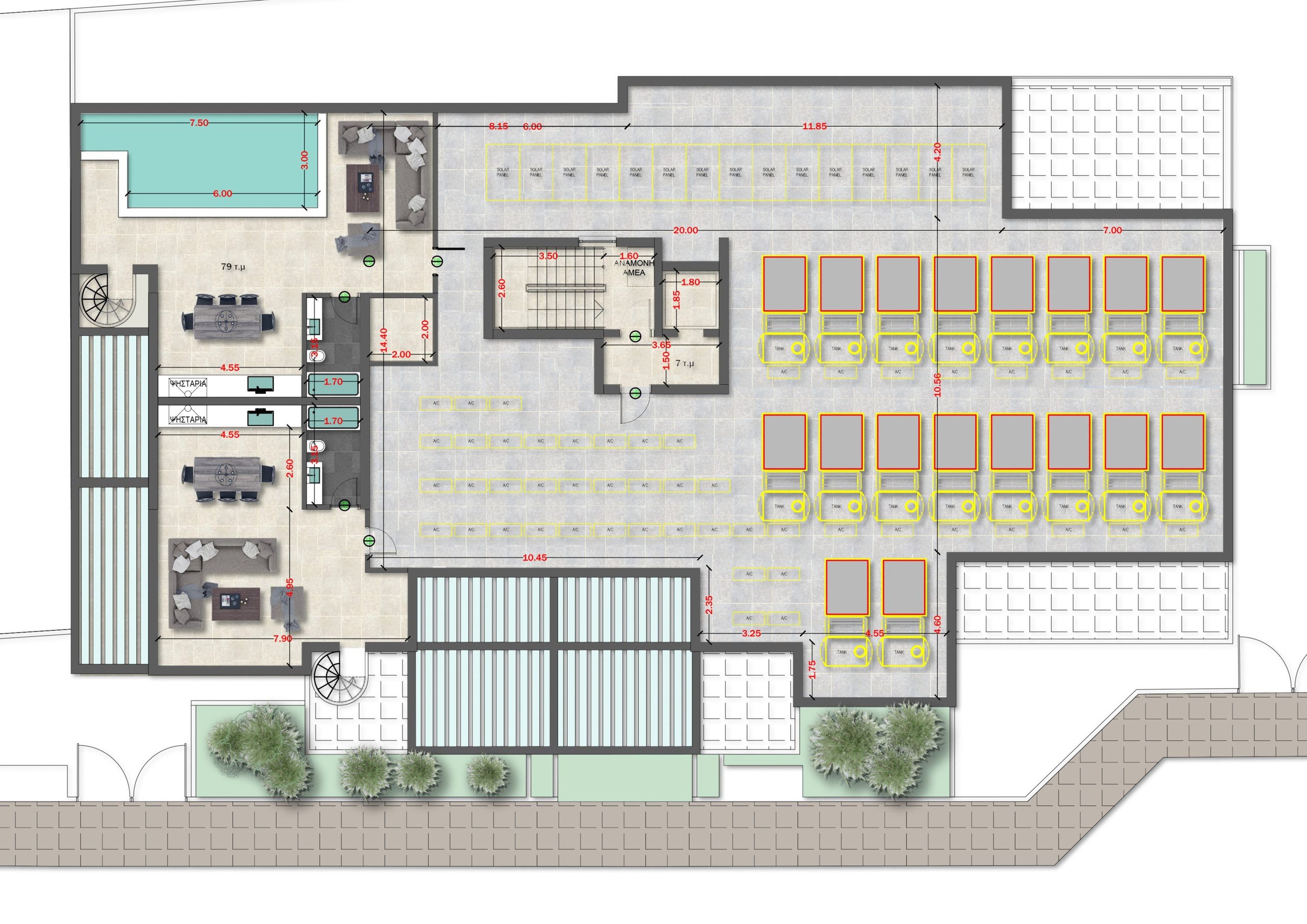 3 BR Penthouse in Zakaki, Limassol photo 9