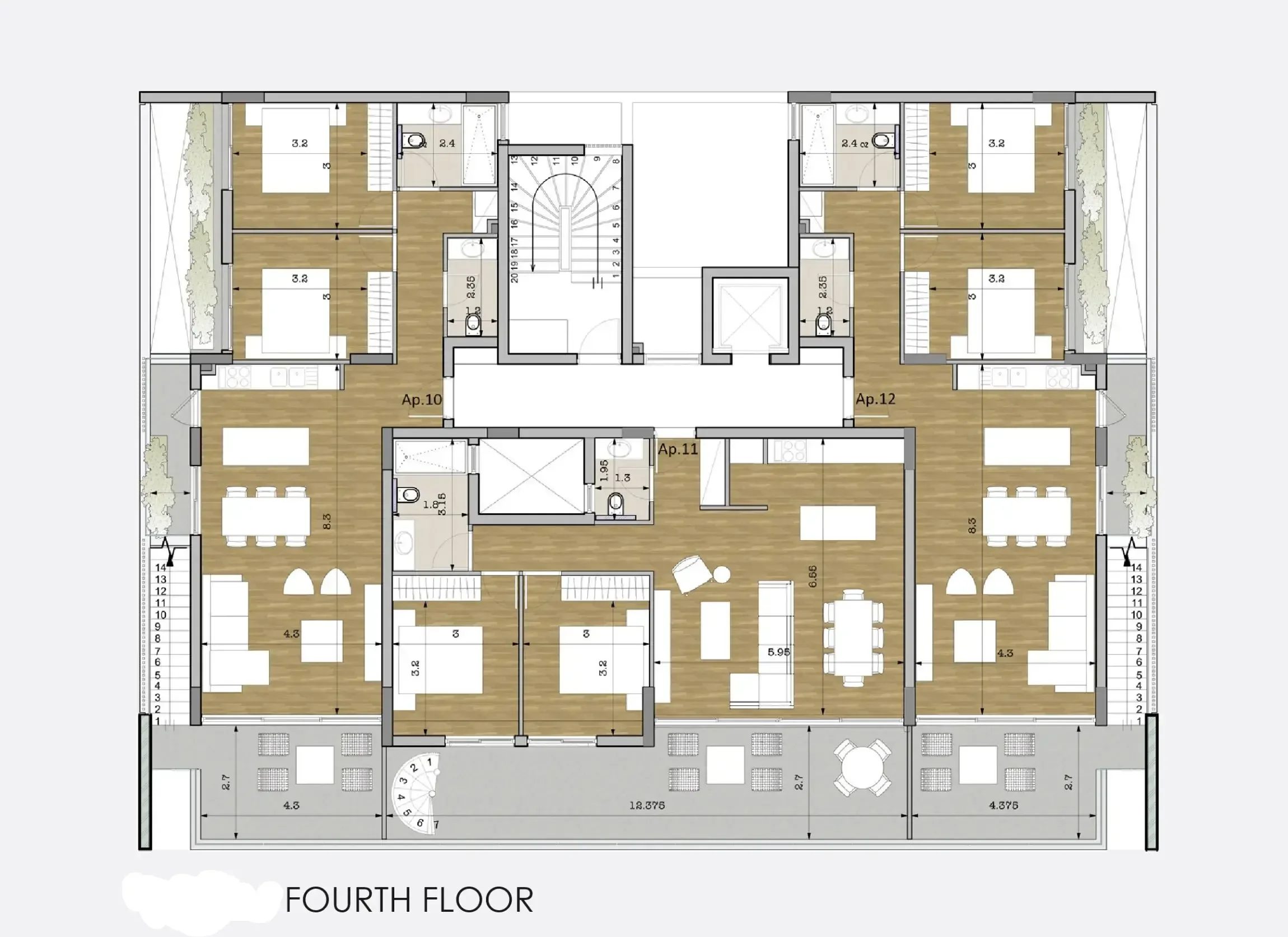 2 BR Penthouse in Agios Athanasios, Limassol photo 9